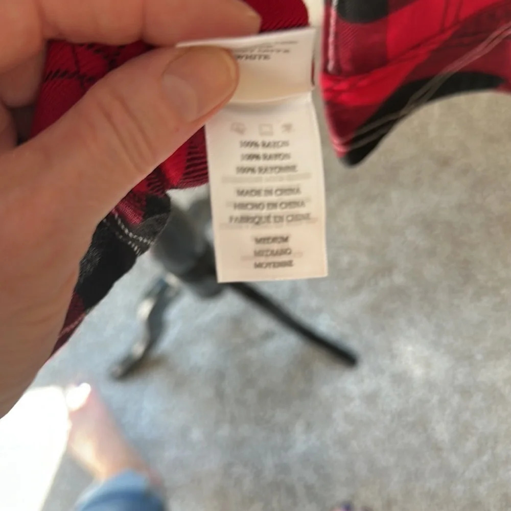 Rails Plaid Button Down, Size M, Like New - image 8